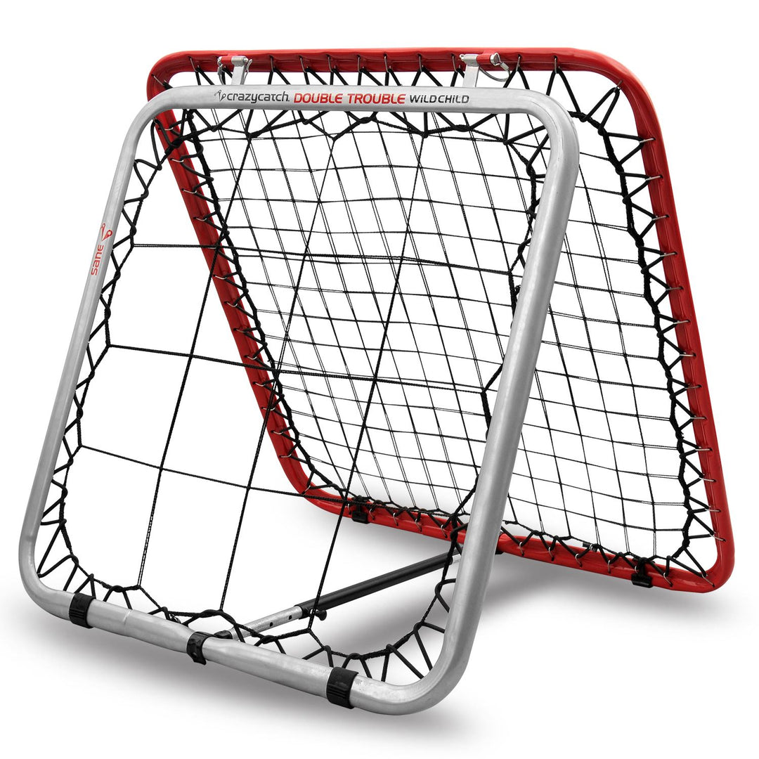 その他 crazy catch DOUBLE TROUBLE UPSTART Crazy Catch Wild Child Double Trouble Rebound Net – Crazy